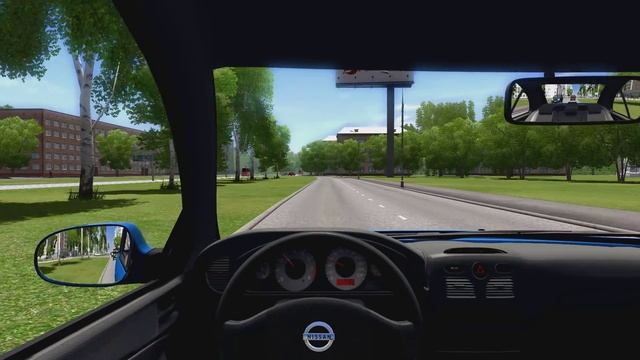 Nissan Almera Classic - City Car Driving 1.4.1 смотреть онлайн