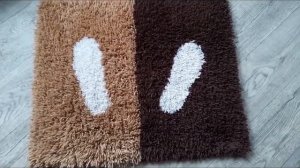 DIY. Коврик на резиновой основе своими руками