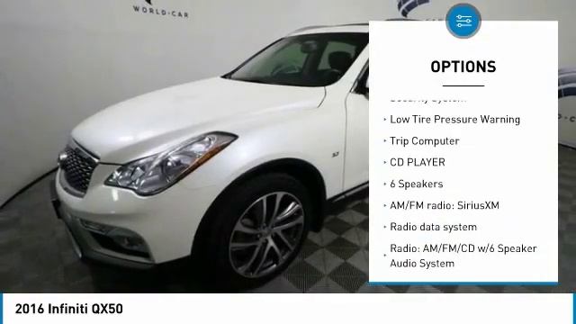 2016 INFINITI QX50 2016 INFINITI QX50 FOR SALE in San Antonio, TX PM231392 смотреть онлайн