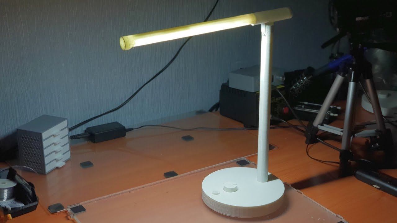 САМОДЕЛЬНЫЙ НАСТОЛЬНЫЙ СВЕТИЛЬНИК (3D печать) смотреть онлайн