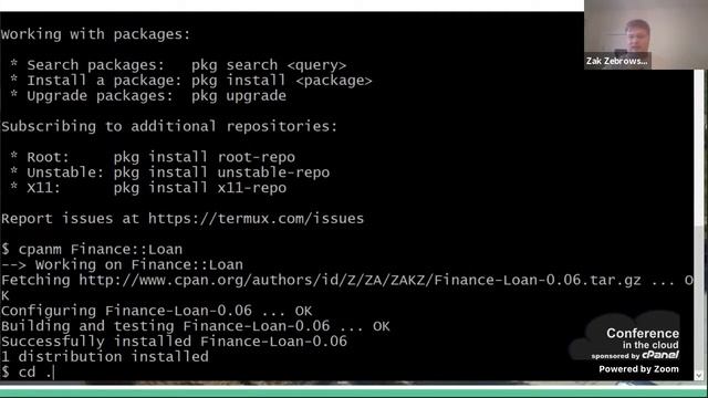 Zak Zebrowski - Perl on your iPhone - Lightning Talks - Day 1 смотреть онлайн