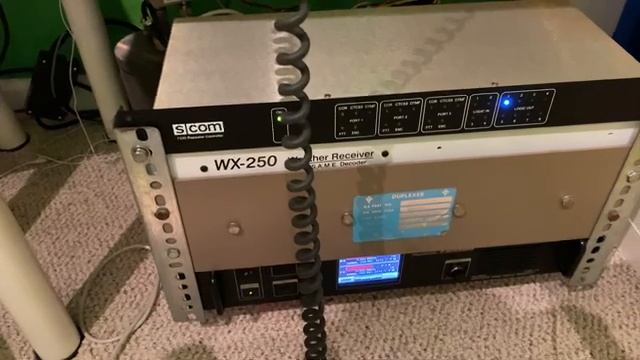 S-COM 7330 Controller On The W8SRC Repeater