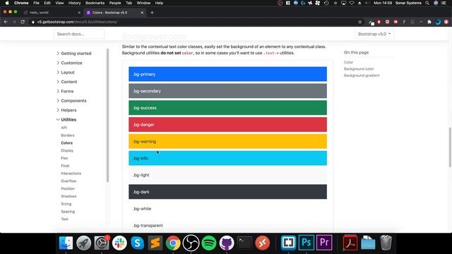 Colors - Bootstrap 5 Alpha Responsive Web Development and Design смотреть онлайн