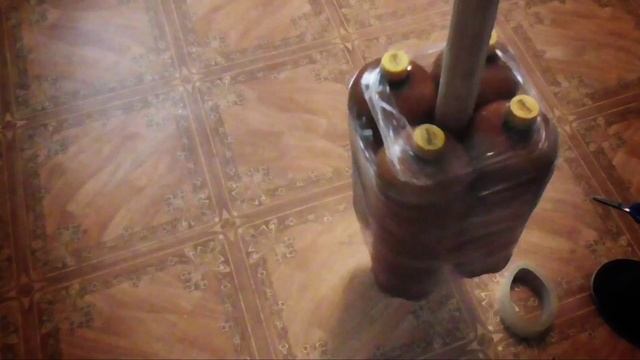 Как сделать штангу из пластиковых бутылок смотреть онлайн
