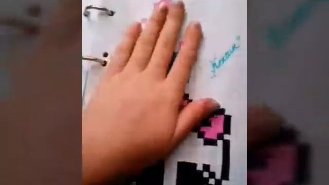 Рисунки по клеточкам .Часть1 смотреть онлайн