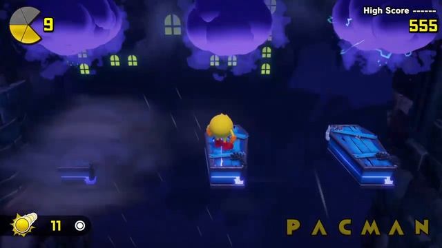 Pac-man World Re-Pac No Deaths Attempt Boss mansion Level смотреть онлайн