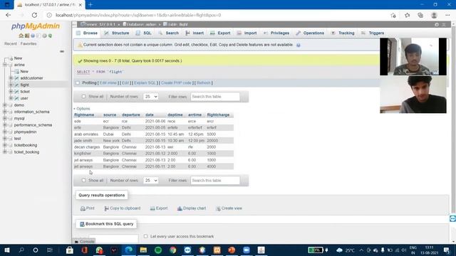 AIRLINE TICKET BOOKING (MINI PROJECT ON JAVA) смотреть онлайн