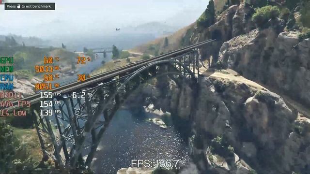 GTA 5 / V - i5 13400F + RX 6950 XT - 1080p Max Settings - Benchmark Fps Test смотреть онлайн
