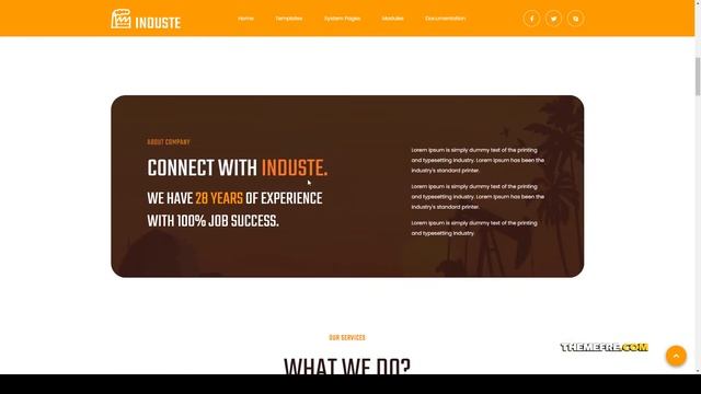 Induste - Factory HubSpot Theme mining 13 Easy Create Website смотреть онлайн