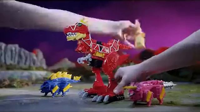POWER RANGERS 42095 (42096) Игровой набор DINO CHARGE MEGAZORD на блистере от магазина ДЕТКИ