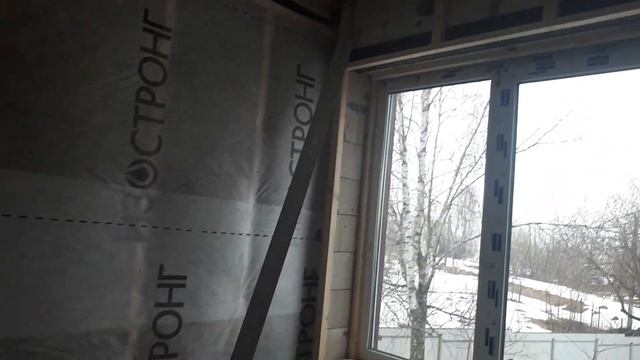 Дом из блока, отделочные работы внутри дома. смотреть онлайн