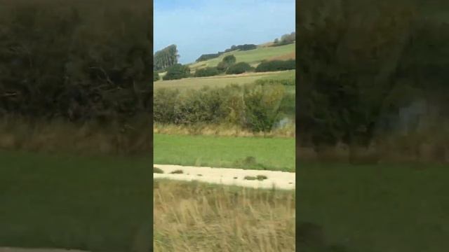 Германия, у истока Дуная на поезде. Germany, at the source of Danube by train. смотреть онлайн