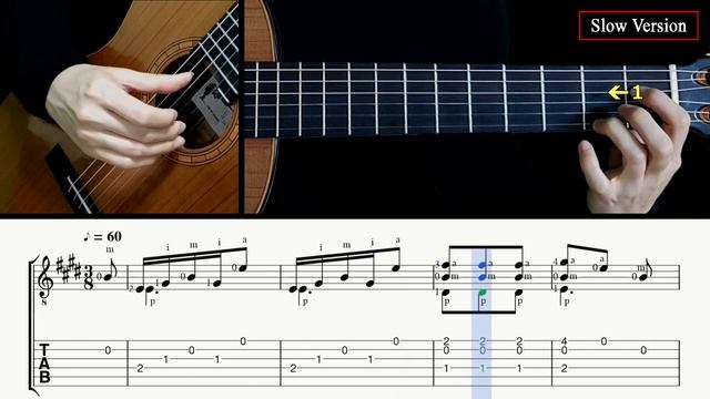 Waltz in E (F. Carulli) - Guitar Lesson + TAB смотреть онлайн