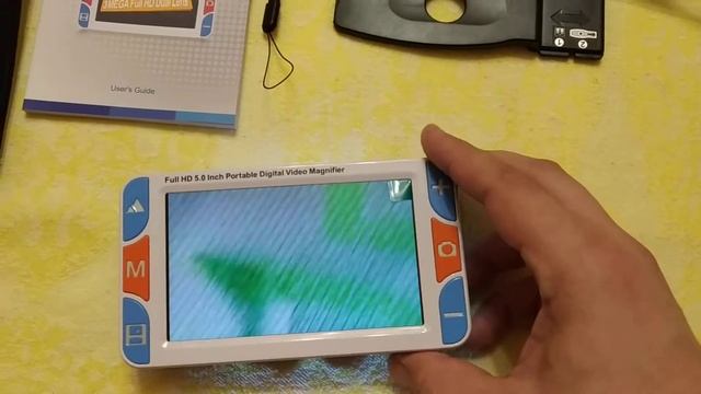 Электронная лупа Full HD 5.0 Inch Portable Digital Video Magnifier смотреть онлайн