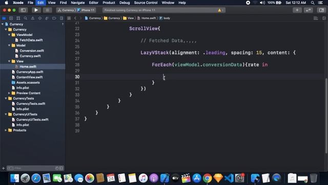 SwiftUI Currency Exchange App With JSON API - SwiftUI 2.0 Tutorials смотреть онлайн