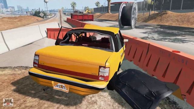 Satisfying Rollover Crashes #4 – BeamNG Drive Car Crashes Compilation | Good Cat