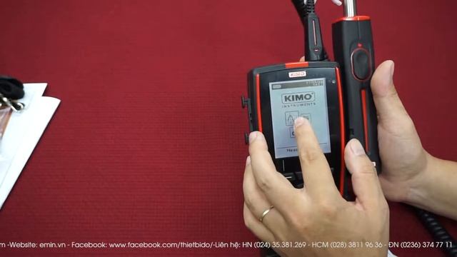 Máy đo nhiệt độ, độ ẩm, chất lượng không khí KIMO HQ210 HT смотреть онлайн