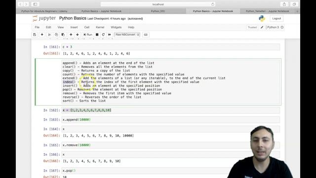 PYTHON for BEGINNERS - List Methods смотреть онлайн