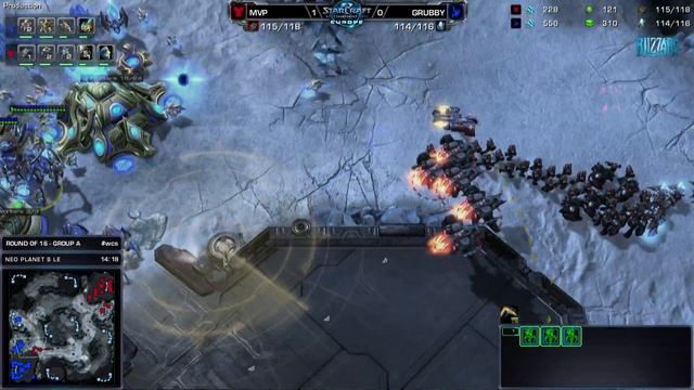 Grubby vs. Mvp - Group A Ro16 - WCS Europe Season 2 - StarCraft 2 смотреть онлайн