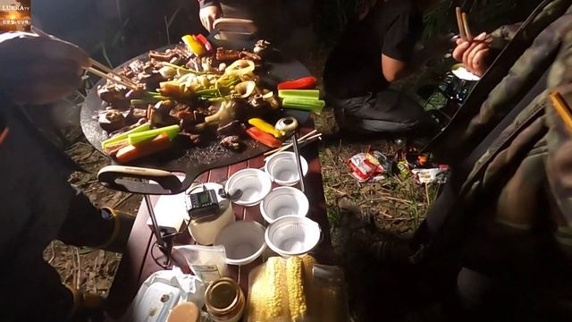 [CC][@저력TV예능먹방]대청호 장어캠낚.제주흑돼지바베큐--(중)편[루크라 맛내GO 맛보GO]