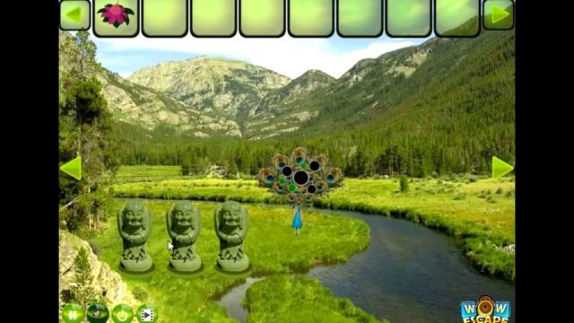 Wow Peaceful Meadow Escape walkthrough.. смотреть онлайн
