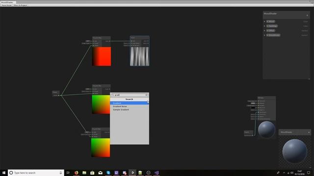 Unity Tutorial : Shader Graph : Procedural Wood Shader