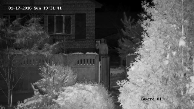 Пример записи с ip камеры с узким объективом 16 мм смотреть онлайн