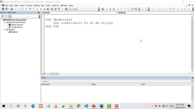 Using Arrays in VBA | Excel VBA Tutorial in Hindi смотреть онлайн