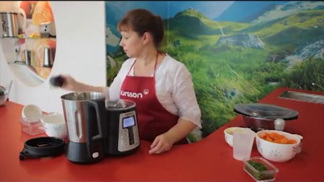 Суп-пюре из тыквы с фрикадельками из индейки смотреть онлайн