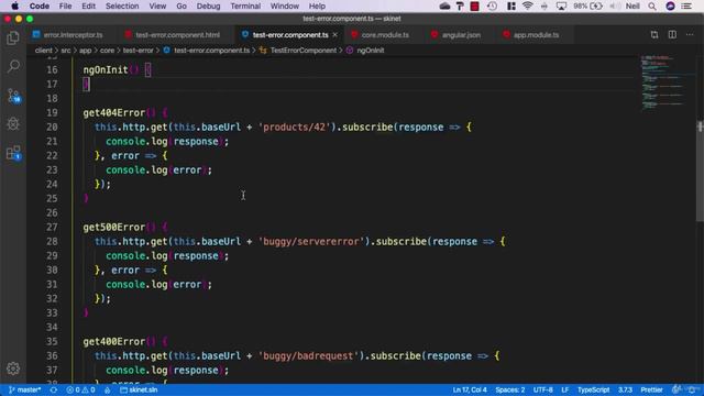 121 Handling validation errrors смотреть онлайн