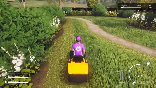 Lawn Mowing Simulator - The Grass Is Always Greener смотреть онлайн