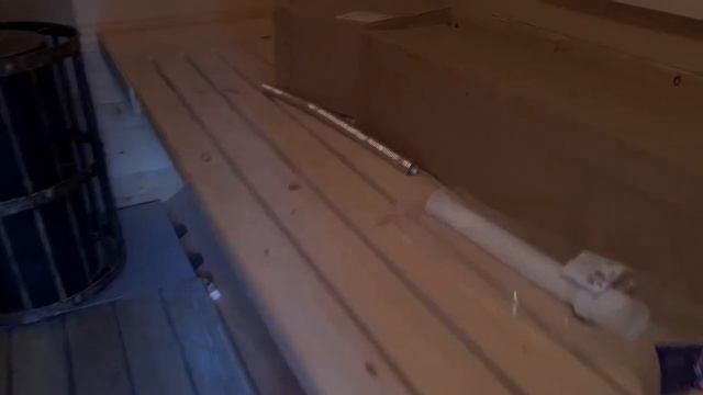 Баня-бочка 5000+Микс Wood увеличенного диаметра, с банной печью Io rock с закрытой каменкой! смотреть онлайн