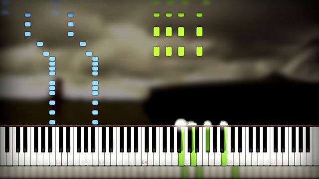 Rammstein - Du Hast Piano Cover (Sheet Music + midi) Synthesia Tutorial смотреть онлайн