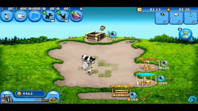 Перепрохождение игры Весёлая ферма (бесплатная версия(Android)) Нов. ур. 1 (Пурп. дорожка) на золот смотреть онлайн