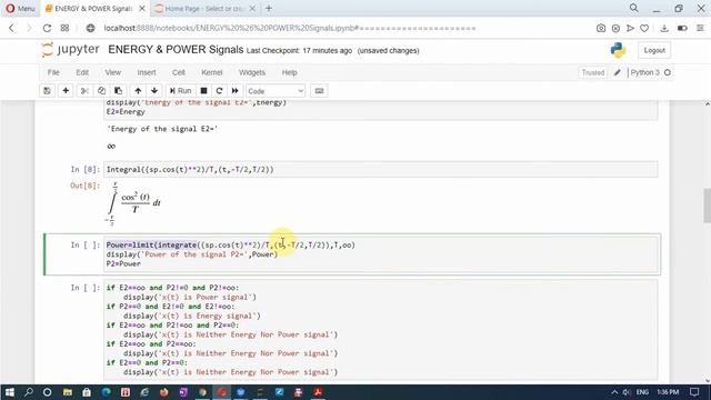 Energy and Power Signals-Testing using Python смотреть онлайн