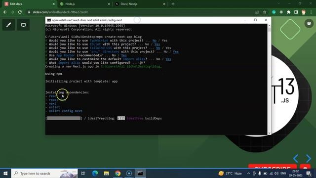 Next JS tutorial in Hindi #2 Install and Setup Next.js 13.4 смотреть онлайн