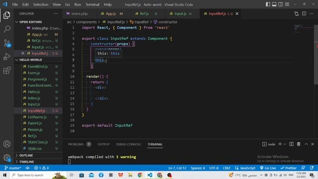 18- ( React Js Tutorial ) Refs With Class Components смотреть онлайн