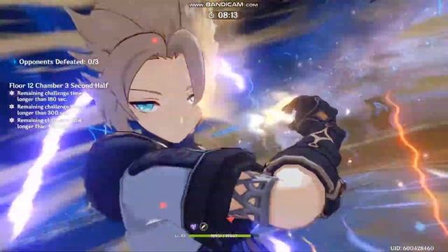 Genshin Impact - Abyssal Floor 12-3 - 3 stars clear f2p смотреть онлайн