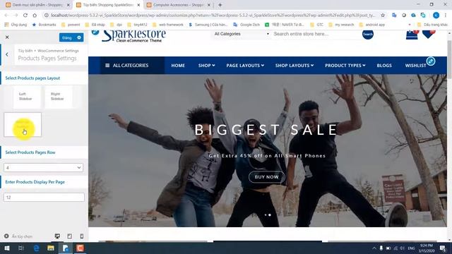hướng dẫn wordpress template sparklestore смотреть онлайн