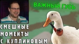 смешные моменты с КУПЛИНОВЫМ Untitled Goose Game
