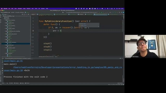 Nadilson Ferreira - Error Handling in Go смотреть онлайн