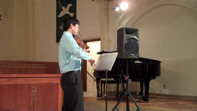 Andy Shao, violin/Concerto No. 1 in A Minor: Jean-Baptiste Accolay