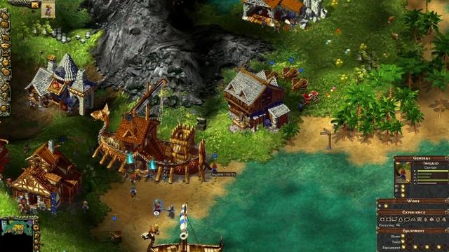 ? #3.2. Cultures 4: 8th Wonder Of The World. Прохождение. Колосс Родосский. Мед.