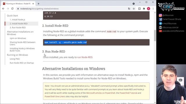 Introdução e Instalação do Node-Red [Node-Red] - Curso de Node - Aula 01 смотреть онлайн