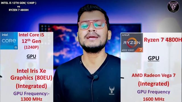 Intel Core i5 12th Gen vs AMD Ryzen 7 4800H | Which is Better ? | Intel i5- 1240P | Ryzen 7 4800H смотреть онлайн