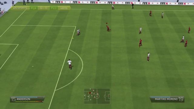 FIFA 14 - FLA x FLU - Xbox 360 Gameplay HD - PTBR смотреть онлайн