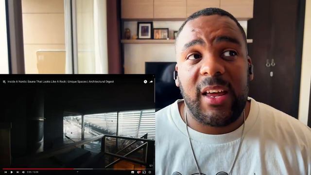 Brit Reacts to Inside A Nordic Sauna That Looks Like A Rock смотреть онлайн
