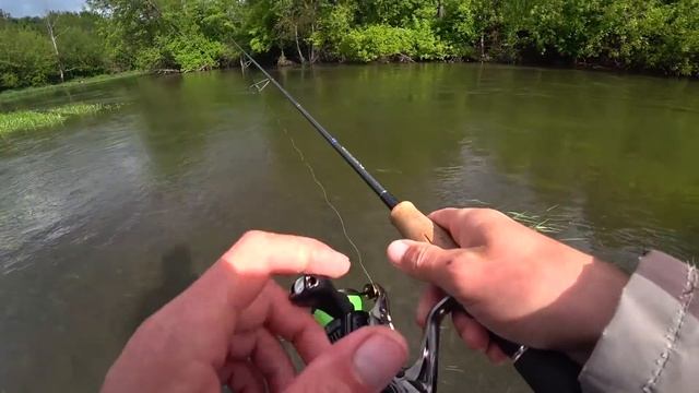 Рыбалка на красивой речке весной. Ловля на спиннинг. смотреть онлайн