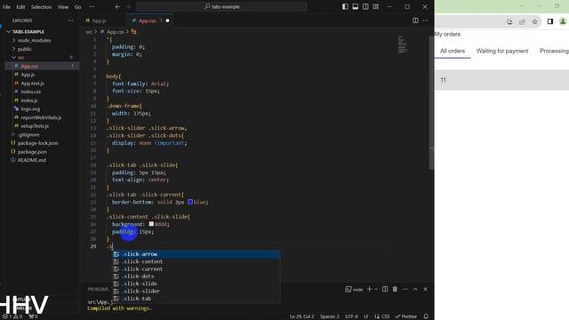 React JS - How to build orders management multiple tabs смотреть онлайн