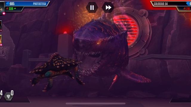 COLOSSUS 04 WORLD EVENT BOSS - JURASSIC WORLD THE GAME смотреть онлайн